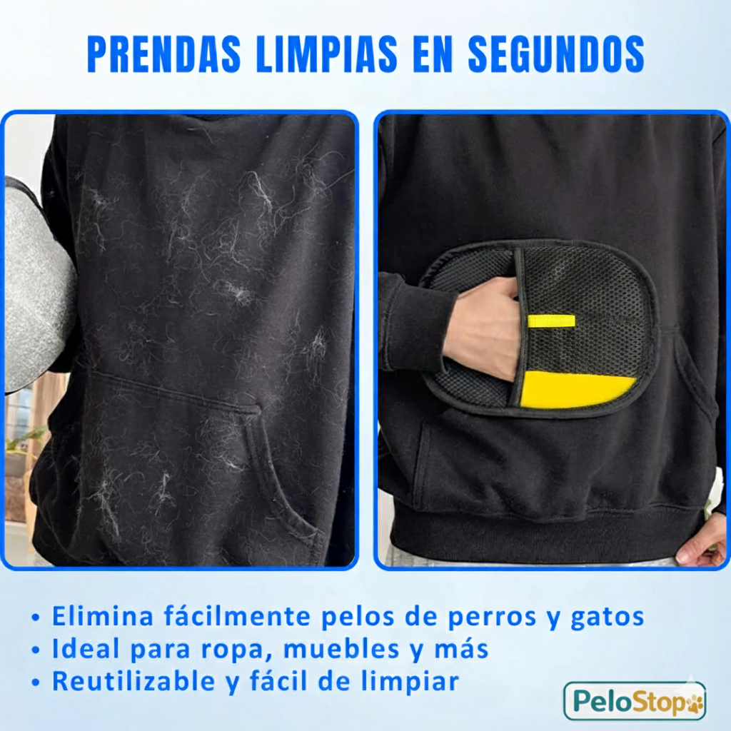 Guante para mascotas - PeloStop