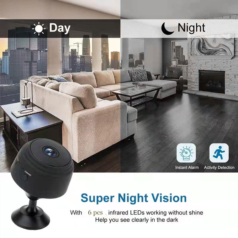 Mini cámara de vigilancia con visión nocturna - StealthCam